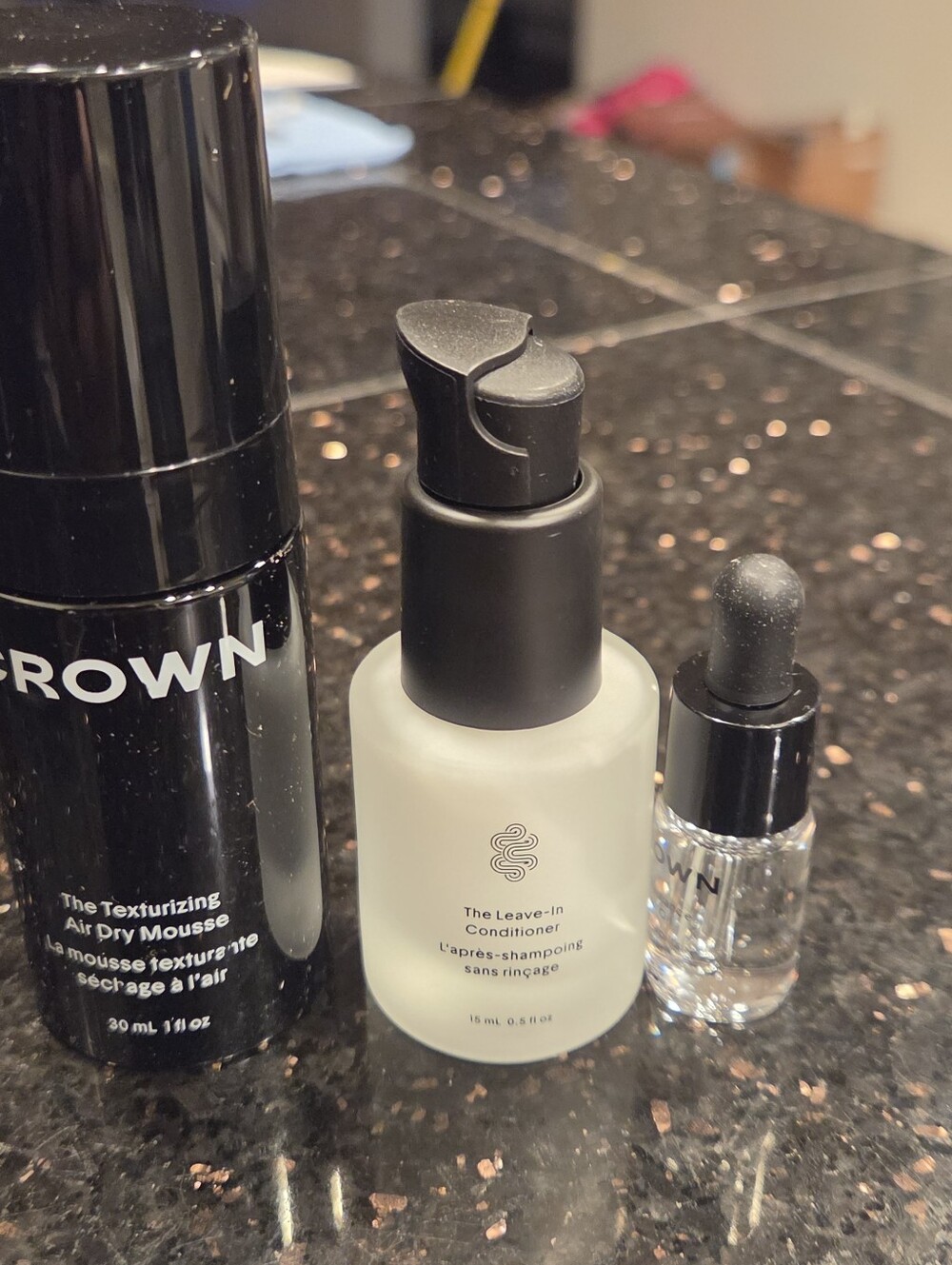 Crown Affair 3 Piece Travel Set
